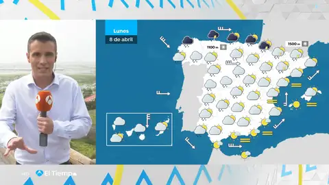 Adiós al tiempo varaniego. Vuelve la primavera con lluvia, ambiente fresco y hasta nevadas.. Adiós al tiempo varaniego. Vuelve la primavera con lluvia, ambiente fresco y hasta nevadas..
