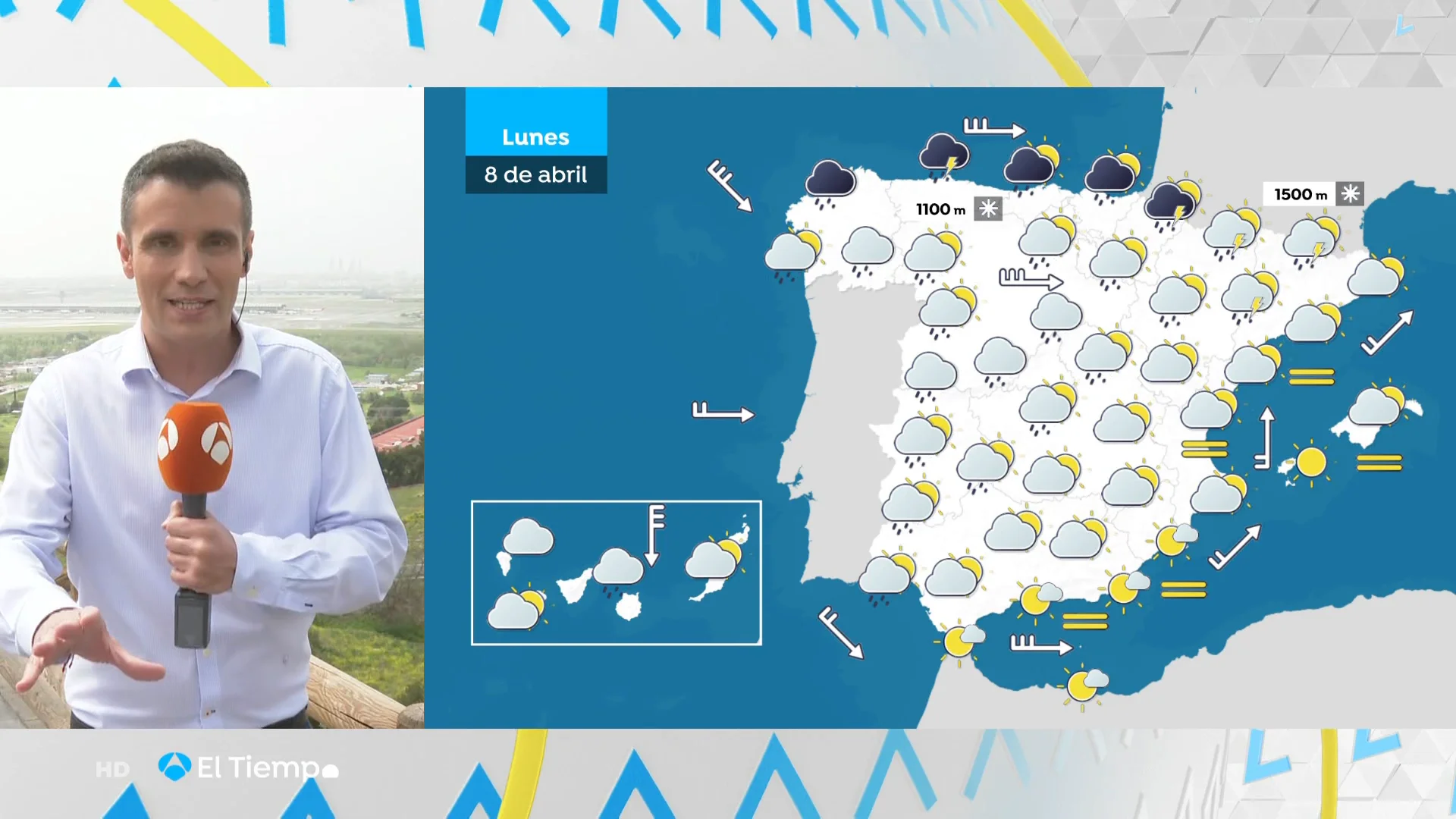 Adi&oacute;s al tiempo varaniego. Vuelve la primavera con lluvia, ambiente fresco y hasta nevadas..