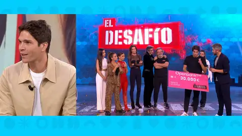 Pablo Castellano, ganador de la cuarta temporada de El Desafío, visita Espejo Público Pablo Castellano, ganador de la cuarta temporada de El Desafío, visita Espejo Público