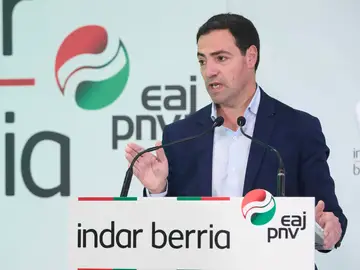 El candidato del PNV a Lehendakari, Imanol Pradales El candidato del PNV a Lehendakari, Imanol Pradales