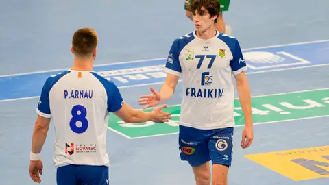 Pablo Urdangarin, durante un partido de balonmano Pablo Urdangarin, durante un partido de balonmano