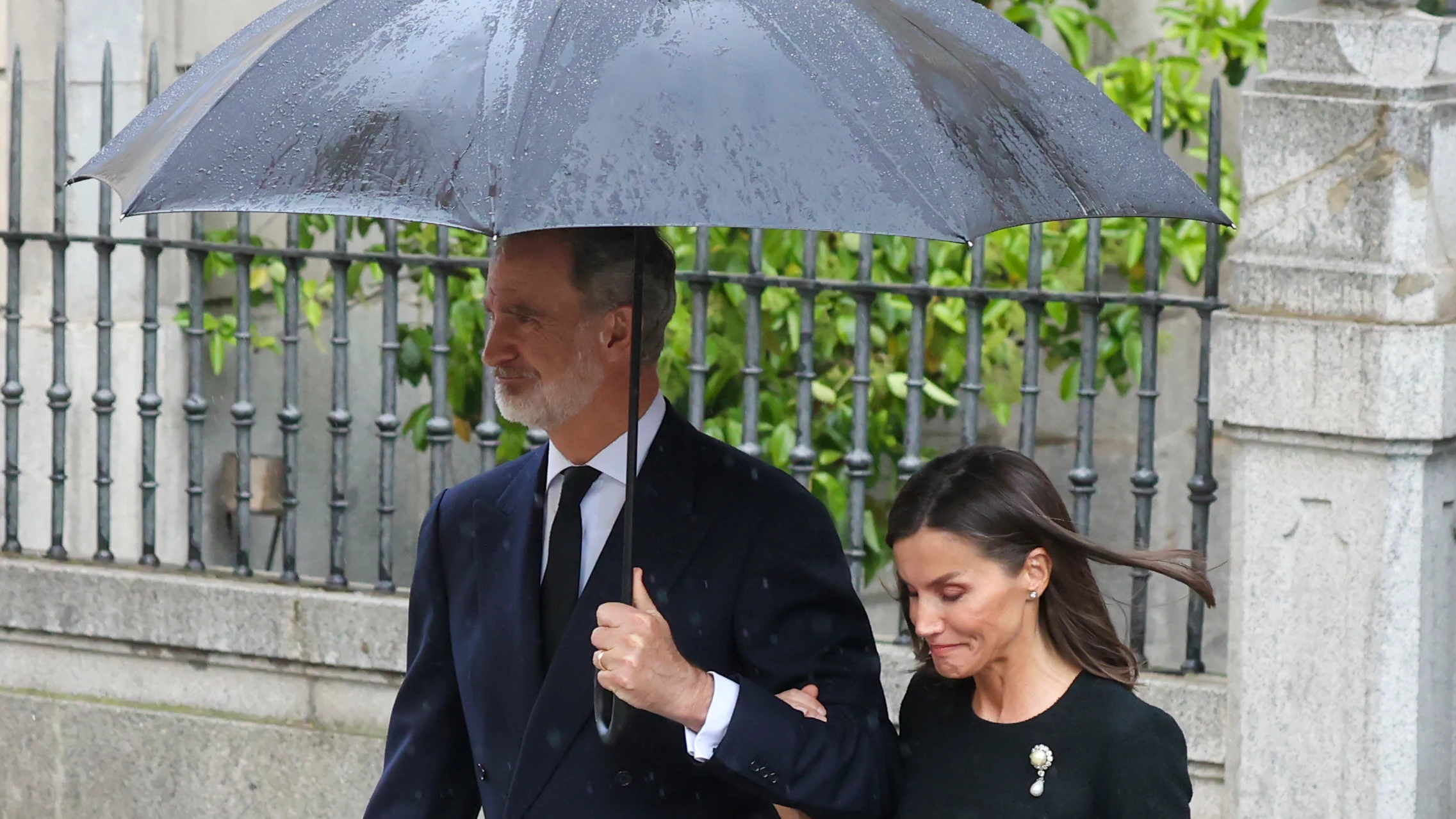 El rey Felipe VI y la reina Letizia