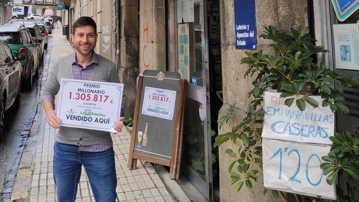 El premio de La Primitiva repartido en Lugo El premio de La Primitiva repartido en Lugo