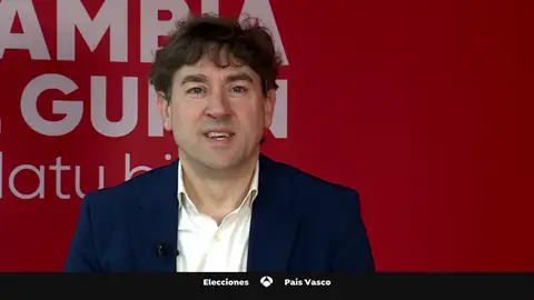 Entrevista a Eneko Andueza, candidato del PSOE a las elecciones de País Vasco Entrevista a Eneko Andueza, candidato del PSOE a las elecciones de País Vasco