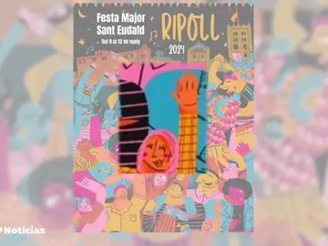 Polémica en el ayuntamiento de Ripoll por este cartel de las fiestas Polémica en el ayuntamiento de Ripoll por este cartel de las fiestas