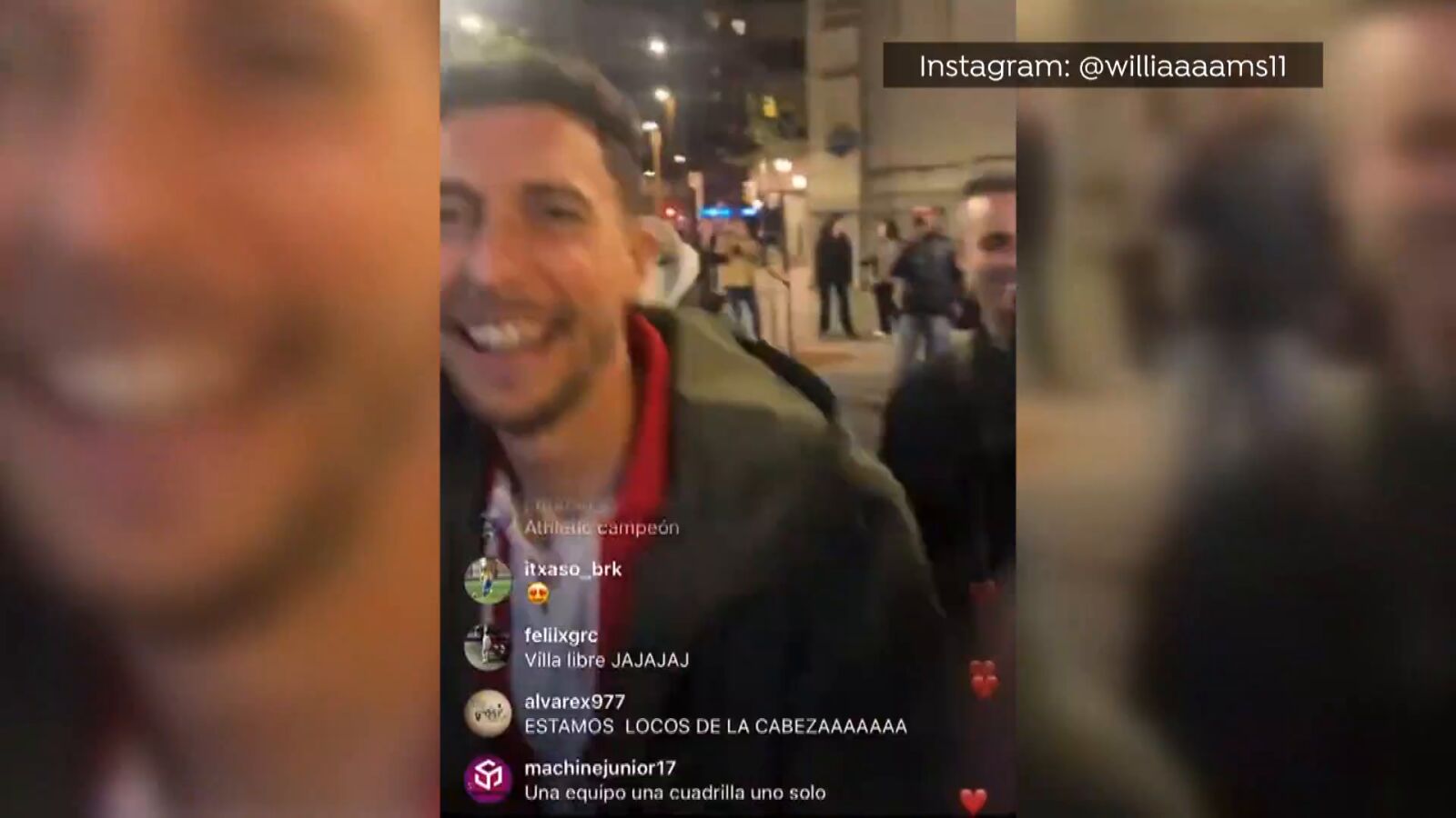 La Ertzaintza abre expediente a cuatro jugadores del Athletic por la fiesta improvisada en Bilbao