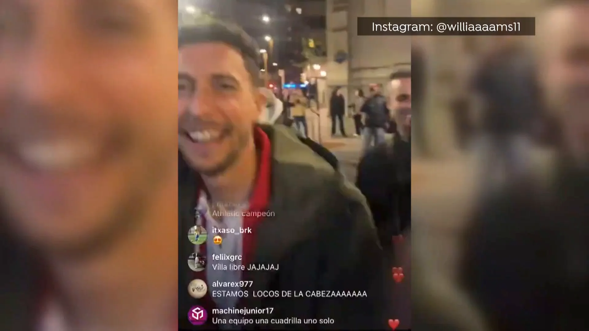 La fiesta de los jugadores del Athletic en el centro de Bilbao La fiesta de los jugadores del Athletic en el centro de Bilbao
