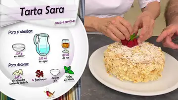 Ingredientes para la Tarta Sara