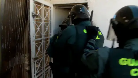 Operación de la Guardia Civil en Almería