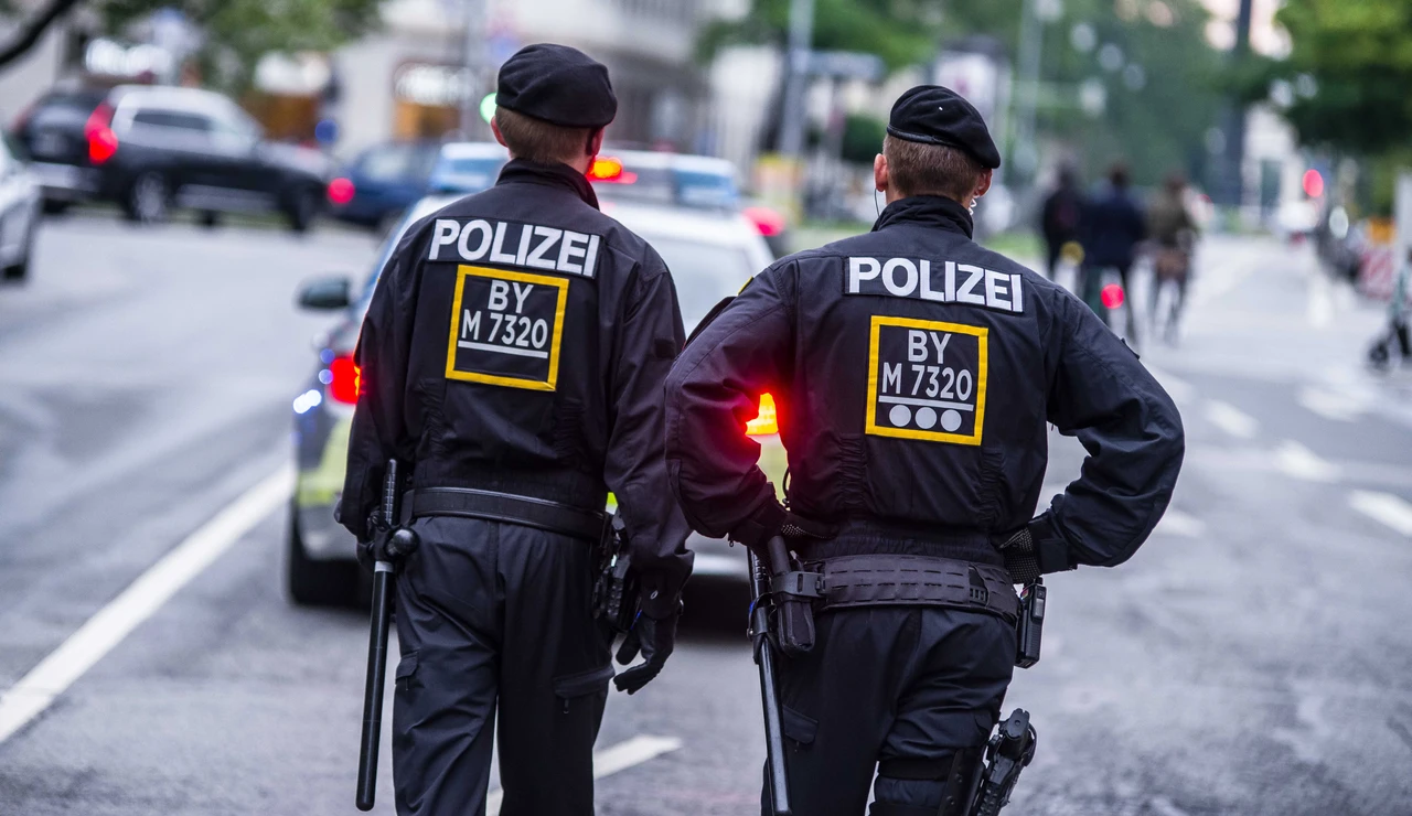 Agentes de la Policía federal alemana, en una imagen de archivo