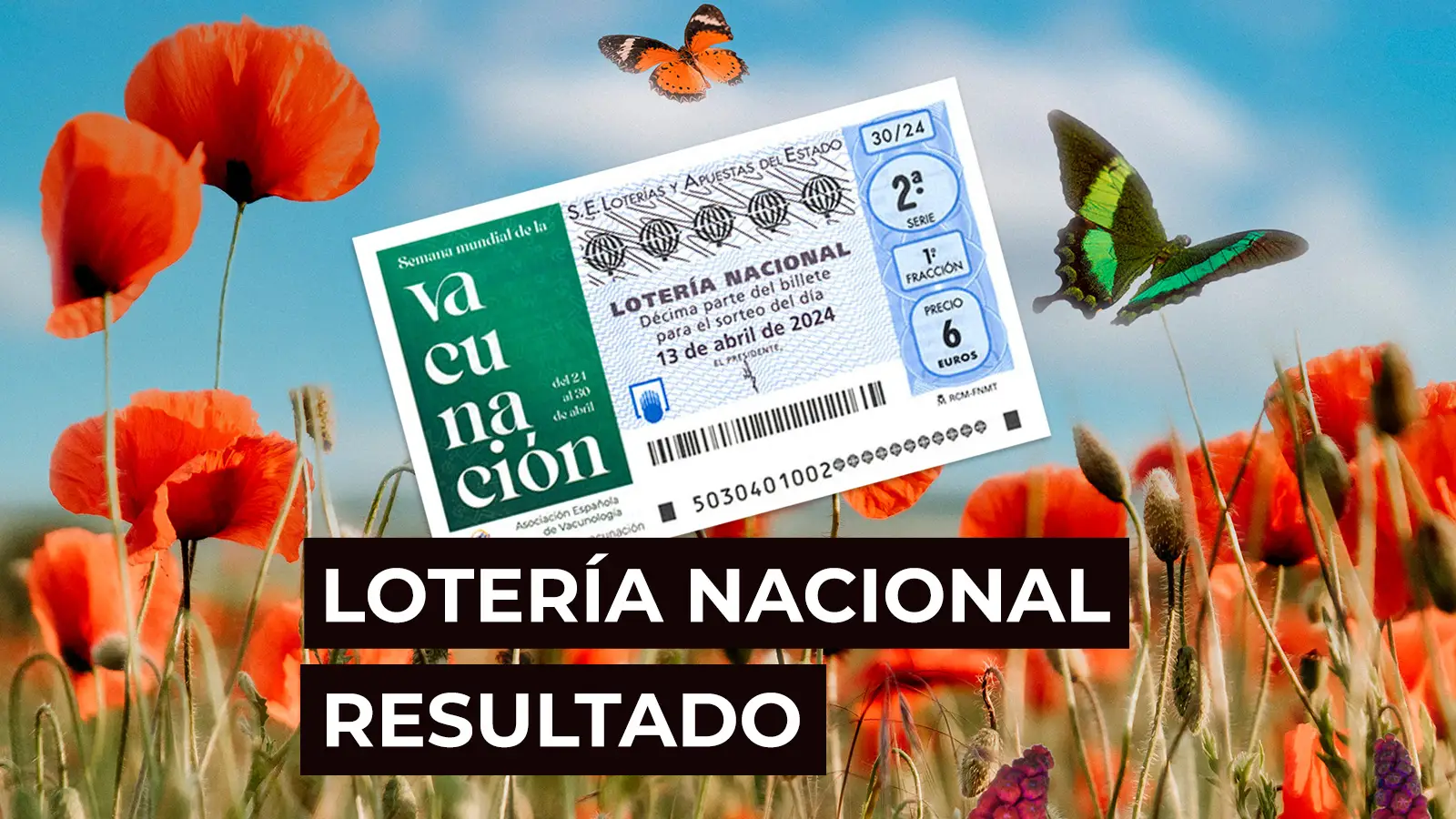 Sorteo Loter&iacute;a Nacional: Comprobar d&eacute;cimo de hoy s&aacute;bado 13 de abril, en directo