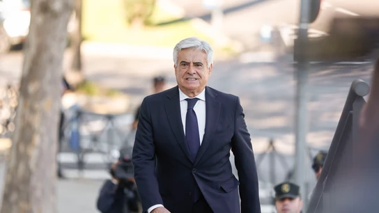 Pedro Rocha, a su llegada al juzgado de Majadahonda Pedro Rocha, a su llegada al juzgado de Majadahonda