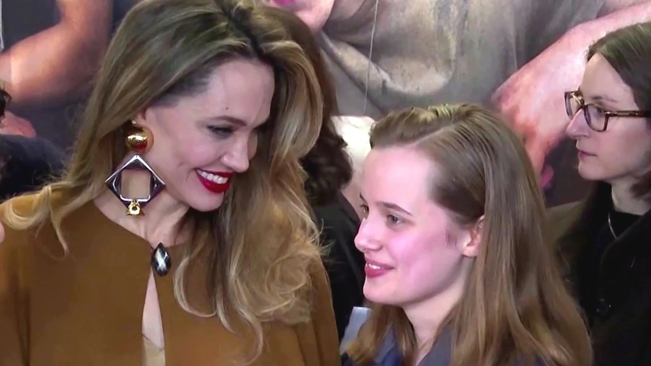 Angelina Jolie y su hija Vivienne