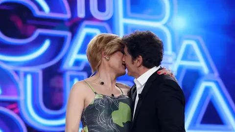 Juanra Bonet y Manel Fuentes, a punto de besarse en TCMS 11