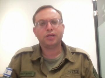 Roni Kaplan, portavoz de las Fuerzas de Defensa de Israel