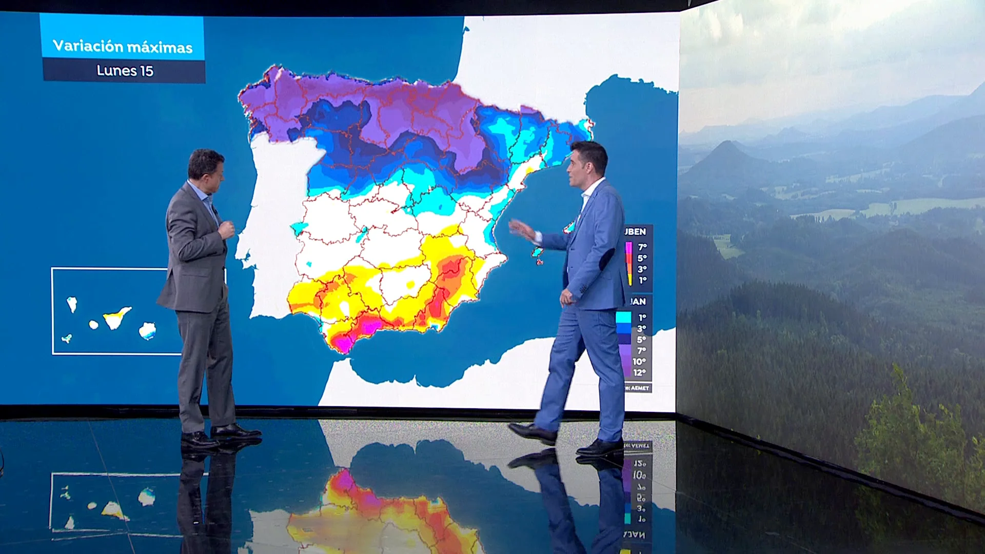 La previsión del tiempo de César Gonzalo Antena 3 Noticias