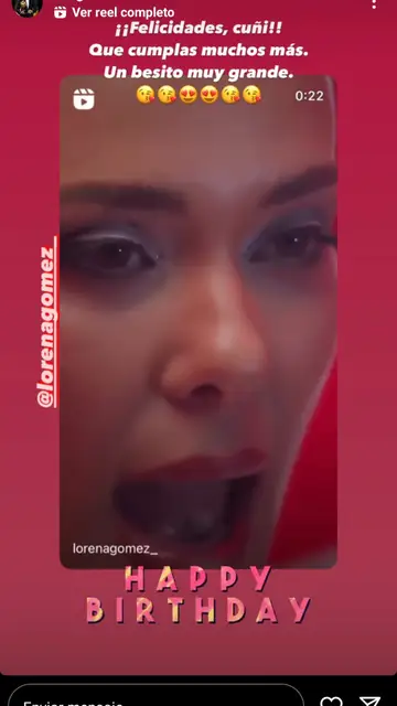 Sergio Ramos felicita a su cuñada, Lorena Gómez Sergio Ramos felicita a su cuñada, Lorena Gómez