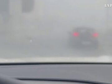 El vídeo de la intensa niebla en Playa del Inglés