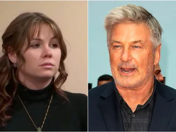 Hannah Gutiérrez-Reed y Alec Baldwin Hannah Gutiérrez-Reed y Alec Baldwin