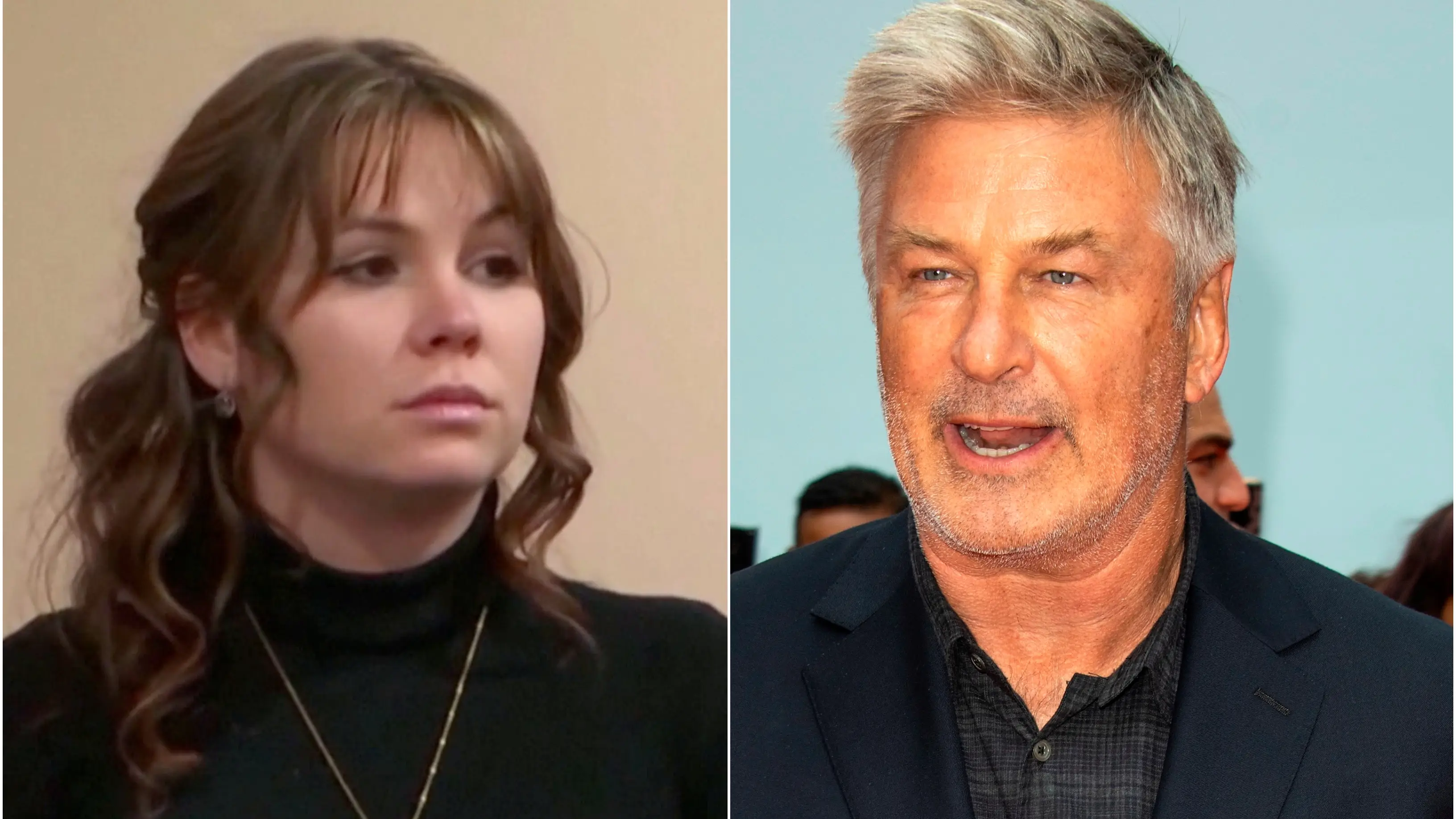 Hannah Gutiérrez-Reed y Alec Baldwin Hannah Gutiérrez-Reed y Alec Baldwin