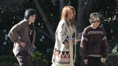 Fin Affleck, Jennifer Lopez y su hije Emme Muñiz