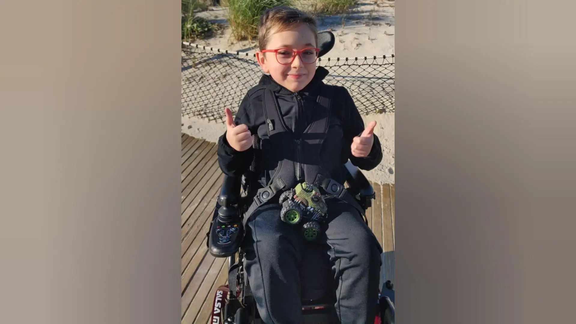 Tiago, el pequeño de 9 años con atrofia espinal muscular Tiago, el pequeño de 9 años con atrofia espinal muscular