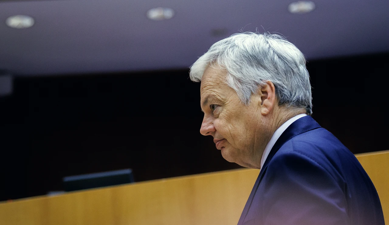 El excomisario Europeo de Justicia, Didier Reynders,