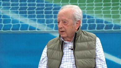 Enrique, dos veces campeón de España de tenis a sus 91 años: 