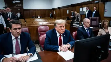 Donald Trump en el banquillo de los acusados 
