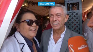 María del Monte disfruta de la Feria de Abril: 