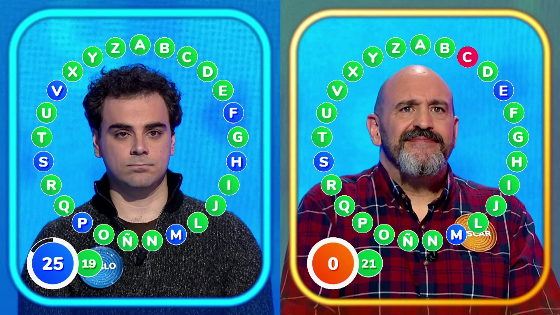 Pablo Díaz se la juega en su último turno en El Rosco: ¿remontada contra Óscar? Pablo Díaz se la juega en su último turno en El Rosco: ¿remontada contra Óscar?