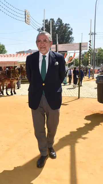 Jaime Martínez-Bordiú, en la Feria de Abril de Sevilla Jaime Martínez-Bordiú, en la Feria de Abril de Sevilla