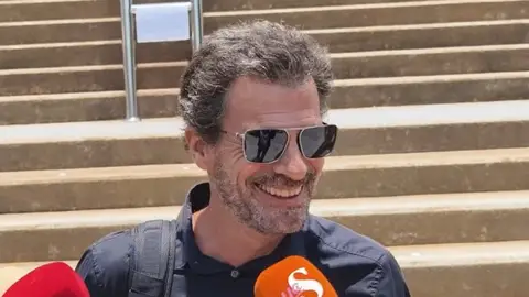 Rodolfo Sancho en la tercera sesión por el juicio de su hijo Daniel Rodolfo Sancho en la tercera sesión por el juicio de su hijo Daniel