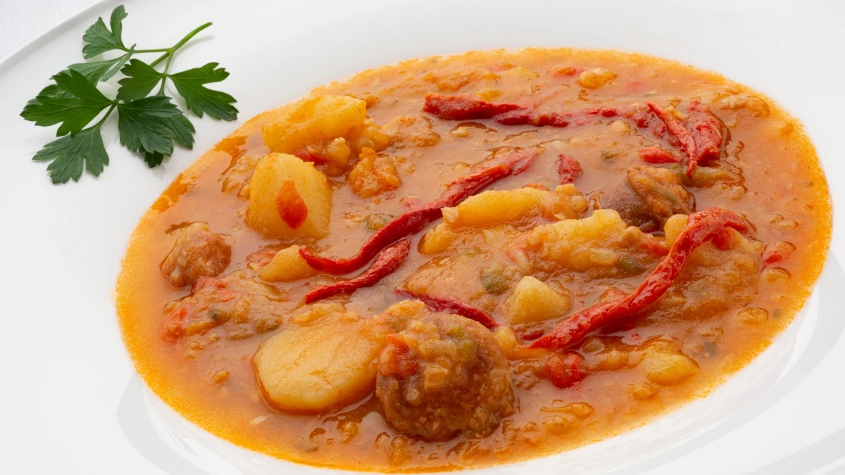 Patatas con bacalao a la riojana Patatas con bacalao a la riojana