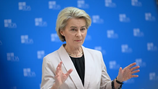 Ursula von der Leyen, presidenta de la Comisión Europea Ursula von der Leyen, presidenta de la Comisión Europea