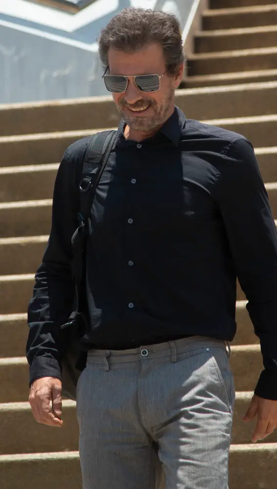 Rodolfo Sancho en la tercera sesión por el juicio de su hijo Daniel Rodolfo Sancho en la tercera sesión por el juicio de su hijo Daniel
