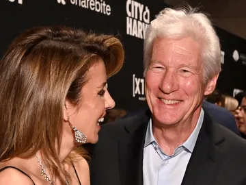 Richard Gere y su mujer Alejandra Silva Richard Gere y su mujer Alejandra Silva