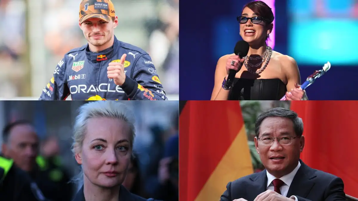 Max Verstappen, Dua Lipa, Yulia Navalnaya o Li Qiang, entre las 100 personas más influyentes Max Verstappen, Dua Lipa, Yulia Navalnaya o Li Qiang, entre las 100 personas más influyentes