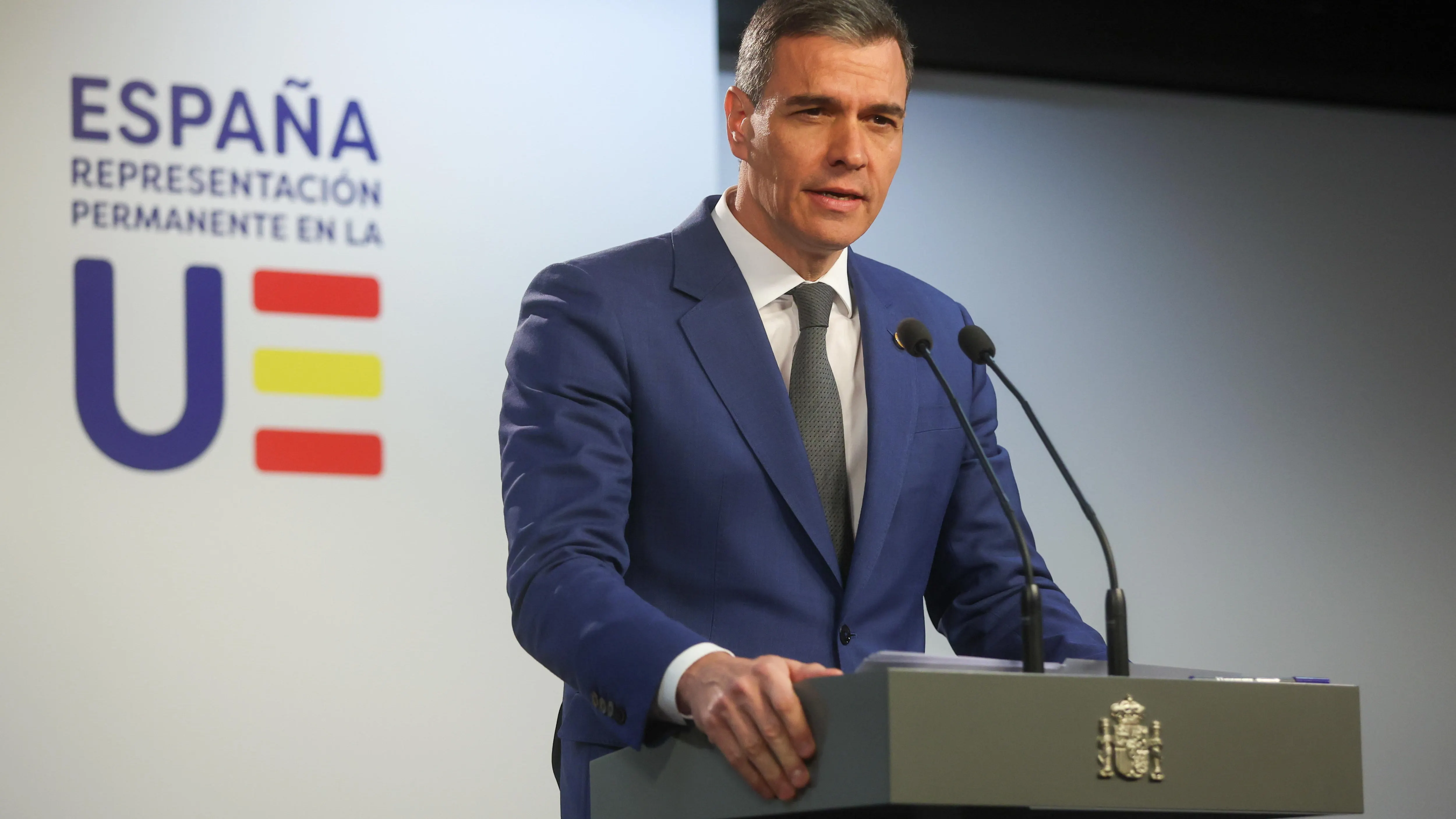 Pedro Sánchez en Bruselas Pedro Sánchez en Bruselas