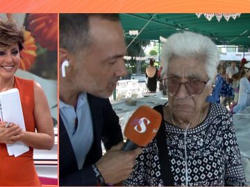 Herminia no ha querido perderse la Feria de Abril de Sevilla a sus 82 años... ¡Y con su respirador!