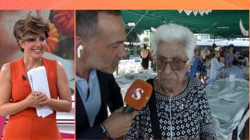 Herminia no ha querido perderse la Feria de Abril de Sevilla a sus 82 años... ¡Y con su respirador!