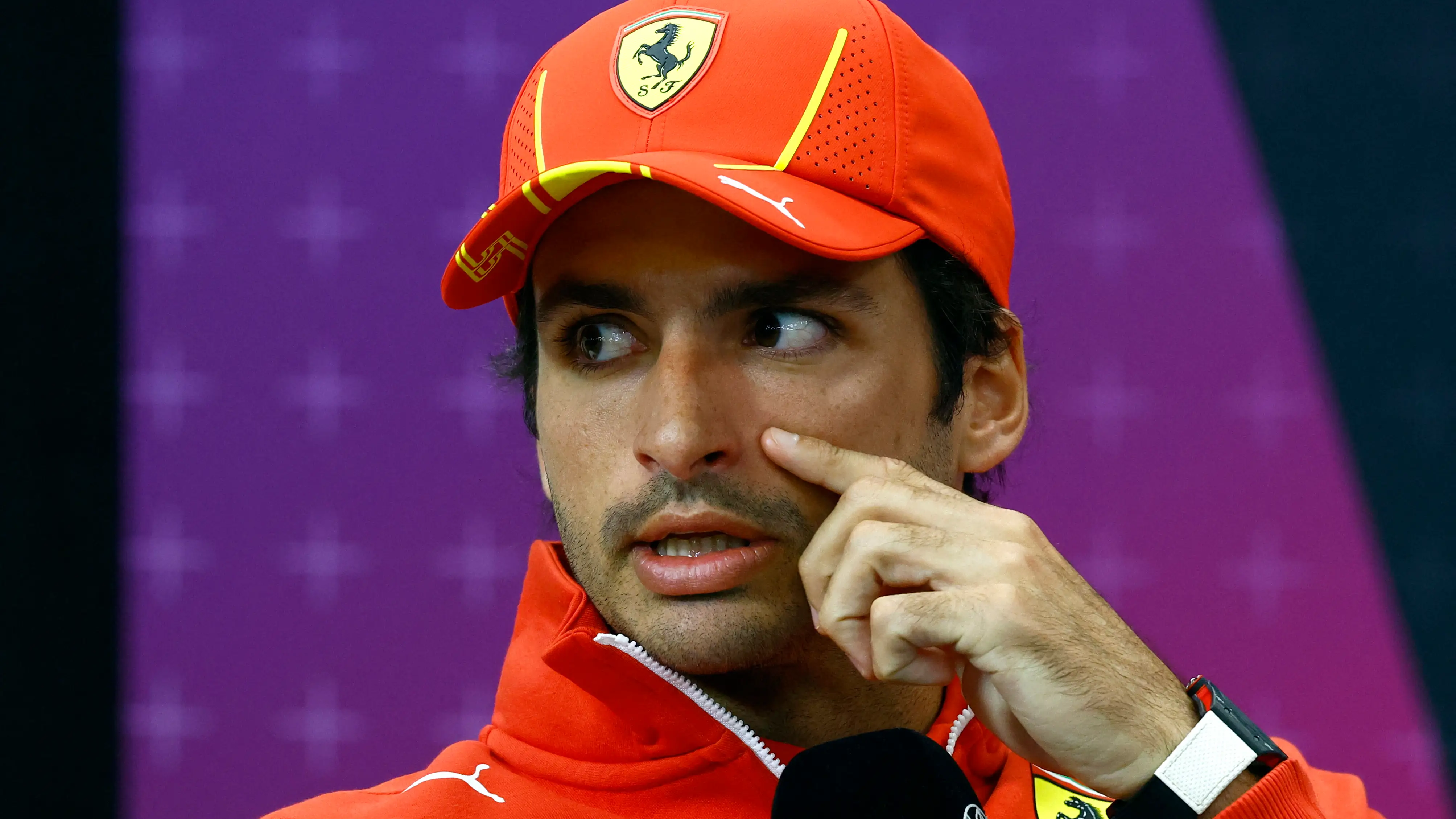 El piloto español Carlos Sainz El piloto español Carlos Sainz