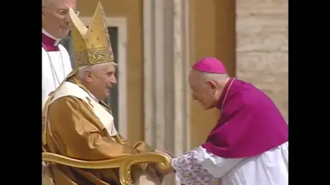 Benedicto XVI inicia su pontificado Efemérides de hoy 24 de abril de 2024: Benedicto XVI inicia su pontificado