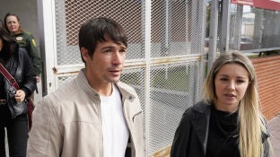 Juan Jos&eacute; Ballesta saliendo de los juzgados.