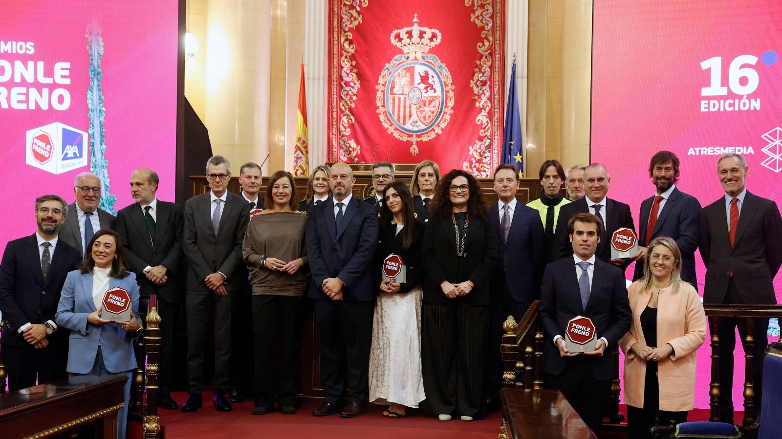 El Senado acoge la entrega de los Premios Ponle Freno, una edición marcada por un nombre: Dámaso Guillén