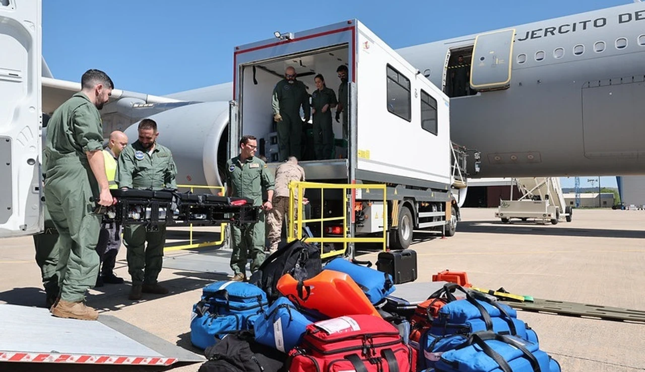 Parte de Torrejón el avión del Ejército del Aire que repatriará al ciudadano vasco hospitalizado en Tailandia