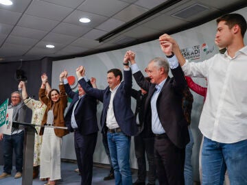 PNV celebra la victoria de las elecciones vascas de 2024