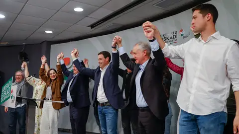 PNV celebra la victoria de las elecciones vascas de 2024