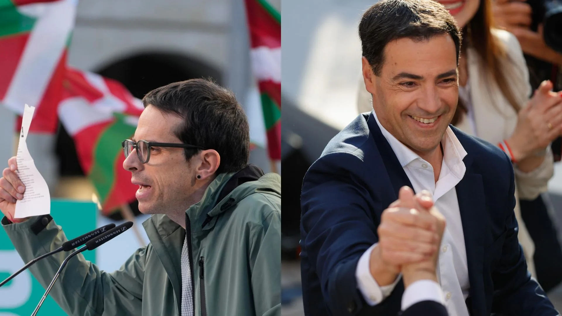 Pello Otxandiano e Imanol Pradales Pello Otxandiano e Imanol Pradales