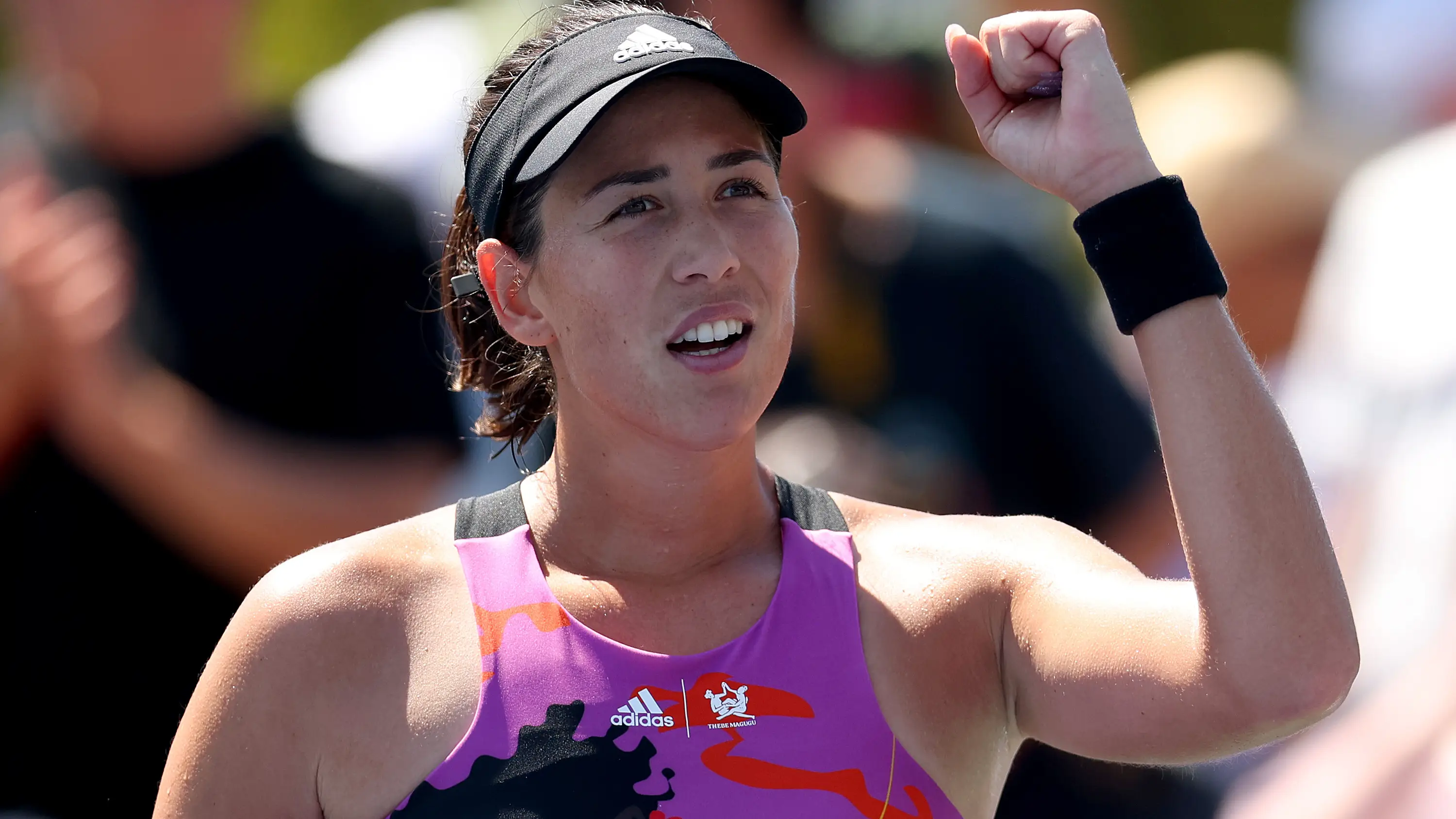 Garbiñe Muguruza durante un partido de tenis en 2022 Garbiñe Muguruza durante un partido de tenis en 2022